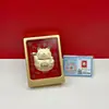Venda Quente Ouro Puro 999 Oito Direções Traz Riqueza Ornamento Caixa de Presente Empresarial Atrair Riqueza Imediatamente Ter Deus da Fortuna Atividade Presente Atacado