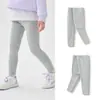 Roupas Infantis Balabala Leggings para Meninas Primavera e Outono Estampa Artística Calças Casuais Renda Doce Fofa Calças Longas