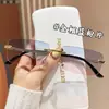 Nuevas Gafas de Sol Cuadradas Sin Marco Sensación Visual de Alta Definición Gafas de Sol Unisex Protección Solar Gafas de Protección Solar Versátiles