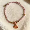 Festival del Bote del Dragón Pulsera de Hilo de Colores DIY Pulsera Tejida a Mano Pulsera Infantil Paz Zongzi Hilo Rojo Regalo Venta al por Mayor