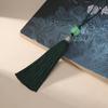 Borla de Prata do Xizang, Pequena Borla de Nó Chinês, Borla para Marcador de Página DIY, Acessório de Corrente para Suéter de Celular, Nó Chinês DIY