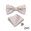 Corbata formal de negocios para hombre pañuelo de bolsillo traje banquete traje de boda accesorios lazo cuello flor fábrica mayoreo