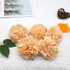 Cabeça de flor de peônia artificial de alta qualidade nova cabeça de flor de peônia parede de flores DIY casamento decoração de fundo de sala de estar atacado