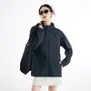 Chaqueta Cortavientos de Primavera y Otoño para Hombre, Chaqueta Fina de Montañismo, Ropa Exterior para Acampar y Senderismo, Deportiva Casual, Se Puede Imprimir Logo