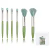 Nuevo Set de 6 Brochas de Maquillaje de Cerdas Suaves, Brocha para Sombras de Ojos, Brocha para Rubor, Herramientas de Belleza Convenientes, Set Completo de Juegos de Brochas de Maquillaje