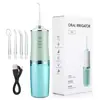 Irrigador Bucal Eléctrico, Limpiador Bucal con Agua, Dispositivo de Limpieza Dental, Eliminador de Sarro Dental, Herramienta Especial para Ortodoncia, Portátil, Potente, Transfronterizo