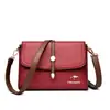Bolso de Piel Suave para Mujer, Bolso para Madre de Mediana Edad, Nuevo Estilo 2025, Bolso de Mano Elegante para Mujer, Gama Alta, Bolso Cruzado Versátil para Hombro
