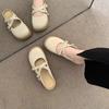 Chinelos Meio-Dedo de Sola Grossa para Uso Externo Feminino 2025 Primavera e Verão Novo Estilo Moda Francesa Casual Versátil Estilo Birkenstock