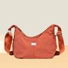 Bolso Cruzado Plegado Casual de Gran Capacidad Tela Oxford Duradero Bolso para Salir Mamá Bolso de Hombro Simple para Compras Viajes para Mujer
