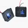 Interruptor de carregamento Tipo-C montado em placa, interruptor basculante tipo barco com luz indicadora, chicote de fiação para armazenamento de energia de pequenos eletrodomésticos