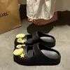 2026 Novo Modelo Mary Jane Feminino Verão Eva Leve Outdoor Fofo DIY Fechado na Ponta Chinelos