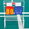 Placar de Jogo de Basquete para Jardim de Infância Suporte de Placar de Futebol de Chão Flip-over Vôlei Tênis de Mesa Esportes ao Ar Livre Pontos