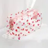 Bolsa de maquillaje grande, moderna, con estampado floral, transparente e impermeable para mujer, perfecta para viajes y artículos de tocador