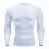 Leggings de basquete de alta elasticidade e compressão para treino de corrida transfronteiriça em estoque, calças de compressão esportivas, calças de fitness masculinas de secagem rápida