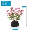 Venta al por mayor directa de fábrica Decoración de Mesa de Arena para Acuario Plantas Acuáticas de Simulación de Plástico Flores Artificiales Paisajismo de Acuario