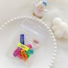 Clip BB estrella de cinco puntas luminoso de color lindo dulce para niños no daña la frente flequillo pelo roto pinza para el pelo lateral para mujer