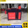 Máquina formadora de espiral con nervadura CNC, máquina enrolladora de espiral con nervadura totalmente automática, máquina formadora de metal para resorte helicoidal con nervadura en espiral