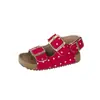 Sandalias para Niñas 2026 Lunares Verano Zapatos Infantiles Sandalias para Niños Niñas Sandalias Romanas Suaves de Corcho Zapatos Casuales de Playa para Niños