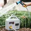 Bomba Sumergible Recargable Riego para Huerto Riego por Goteo para Verduras Terreno Agrícola Riego Uso Doméstico Batería de Litio Bomba Sumergible