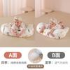 Almohada de apoyo para bebé, entrenamiento para levantar la cabeza, almohadilla inclinada anti-regurgitación, almohada para gases, artefacto de alimentación para recién nacidos, práctica para bebés