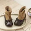 Sapatos Infantis de Couro Estilo Britânico Versátil 2026 Novidades de Outono Sapatos Casuais para Meninas Bebês Meninas Sapatos de Princesa Antiderrapante