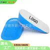 Palmilhas Invisíveis para Aumentar a Altura, Almofadas de Silicone para Elevação do Calcanhar, Almofadas de PU para Calcanhar de Meio Tamanho Não Colapsáveis, Absorção de Choque