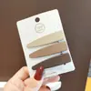 Pinzas para el Cabello al por Mayor con Flequillo, Nuevos Pasadores de Colores Caramelo para 2025, Lindas Pinzas Laterales Estilo Ins