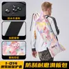Bolsa de almacenamiento para patineta, tela Oxford impermeable, bandolera de un hombro, doble cara, cierre de cordón, mochila para patineta con estampado estilo chino