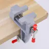 Tornillo de Banco Pequeño Transfronterizo Mini Banco de Trabajo Mesa de Trabajo Multifuncional de Servicio Pesado para el Hogar Alicates Planos Pequeños de Aleación de Aluminio