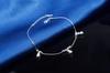 Joyería de verano amor tobillera estrellas retro plateado plata femenina coreana linda fábrica al por mayor tobillera de estrellas de calabaza