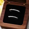Anillo de Plata de Ley S999 para Pie Anillo de Pareja Plata Anillo de Par de Pareja Enamorada Anillo Abierto Pareja Celebridad de Internet Textura Irregular Lujo Ligero