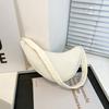 Bolso de Axila de Tela de Pana Estilo Coreano 2024 Nuevo Bolso Bandolera Ligero Bolso de Axila Bolso de Hombro Simple Casual para Mujer