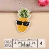 Atacado Transfronteiriço de Patches Bordados, Patches Bordados à Máquina, Frutas, Comida, Vinho de Frutas, Capa de Colcha, Patches para Decoração de Roupas, Patches de Aplique