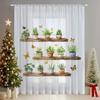 1 peça nova tela de janela de planta de flor colorida impressão digital 3D decoração quarto sala de estar direto da fábrica desgaste mastro janela