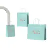 Bolsas de Tote Personalizables para Hornear, Bolsas de Papel Kraft, Bolsas de Empaque para Pasteles y Postres, Bolsas de Regalo de Cumpleaños con Impresión de Logo