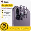 Para película de lente de apple 12 iPhone13 pro max 14 PLUS vidro blindado de metal película de lente