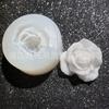 Molde de silicona para capullo de rosa tridimensional, gota de pegamento para flores, molde para gota de pegamento DIY, decoración de mesa, listado, llavero, accesorios para flores