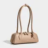 2026 Nova Bolsa Tendência Retrô Estilosa de Couro Genuíno para Dachshund Bolsa Simples Baguete de Ombro para Mulheres Bolsa de Ombro Cool e Chique