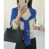 Chal de Bambú y Lino Blanqueador Dopamina para Mujer Primavera y Verano, Protector de Cuello para Habitaciones con Aire Acondicionado, Cubierta de Viaje, Fabricante de Chal con Protección Solar