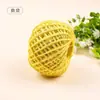 Atacado Transfronteiriço de Corda de Cânhamo para Etiquetas Artesanais, Amarração Grossa e Fina, Decoração DIY, Iluminação, Tecelagem com Fio de Cânhamo, Corda de Cânhamo Colorida