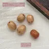 Sementes de Bodhi Naturais Puras em Vários Estilos com Furo Reto, Contas Soltas, Semente de Bodhi Vajra, Pulseira DIY, Pingente de Sino dos Ventos, Contas de Oração