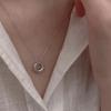 Estilo Coreano Estilo Ins Nicho Colar de Borboleta Feminino Levemente Luxuoso Versátil Exquisito Corrente para Clavícula Borla de Zircônia Corrente para Pescoço Vermelho Cyber