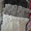Vendas diretas da fábrica, cobertor de pele de coelho emendado, forro de roupas, tecido, adereços para fotos, fundo de exposição de balcão