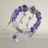 En stock venta al por mayor novelas con pulsera de borla con cuentas diseño de nicho femenino personalidad de alto valor no choca combina con todo boudoir