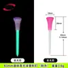 Foli Sports Nuevo Tee de Golf Luminoso 83mm Tee de Golf de Goma Tee Luminoso con Forma de Copa