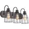 Lámpara de pared, lámpara de noche, ambiente Amazon, espejo americano, faro LED, lámpara de pared interior para baño, estilo industrial retro