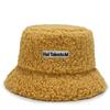 Sombrero de Otoño/Invierno 2023 Sombrero Cubo de Lana de Cordero Unisex Versátil Celebridad de Internet Sombrero de Pescador de Felpa de Oso Estilo de Lujo Ligero para Mujer