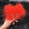 Horquilla de plumas estilo Sen con forma de mariposa, estilo Super Hada Mao Mao, con clip lateral para niña, estilo japonés, bonitos accesorios para el cabello estilo Han antiguo.