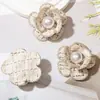 Broche de Camelia Hecho a Mano Inspirado en Estilo Coreano DIY para Mujer con un Look de Moda de Alta Gama y Temperamento Elegante