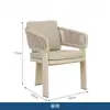 Conjunto de sofá de exterior transfronteiriço, móveis de jardim de vime, móveis para villa e pousada, móveis de jardim em liga de alumínio, cadeiras de sofá para hotel e clube